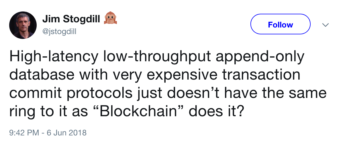 Twitter on Blockchain